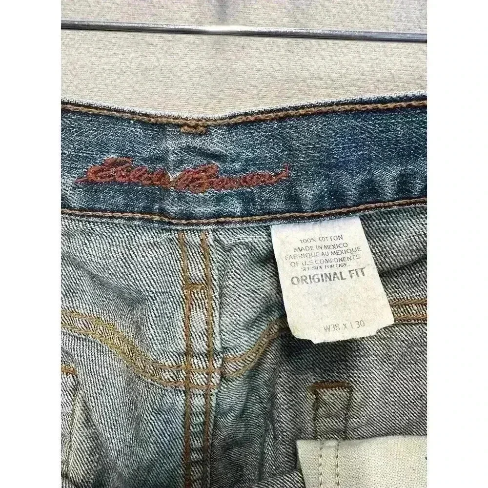 Eddie Bauer Jeans Men’s‎ 38x30 Original Fit Wide Leg Casual Wear Denim